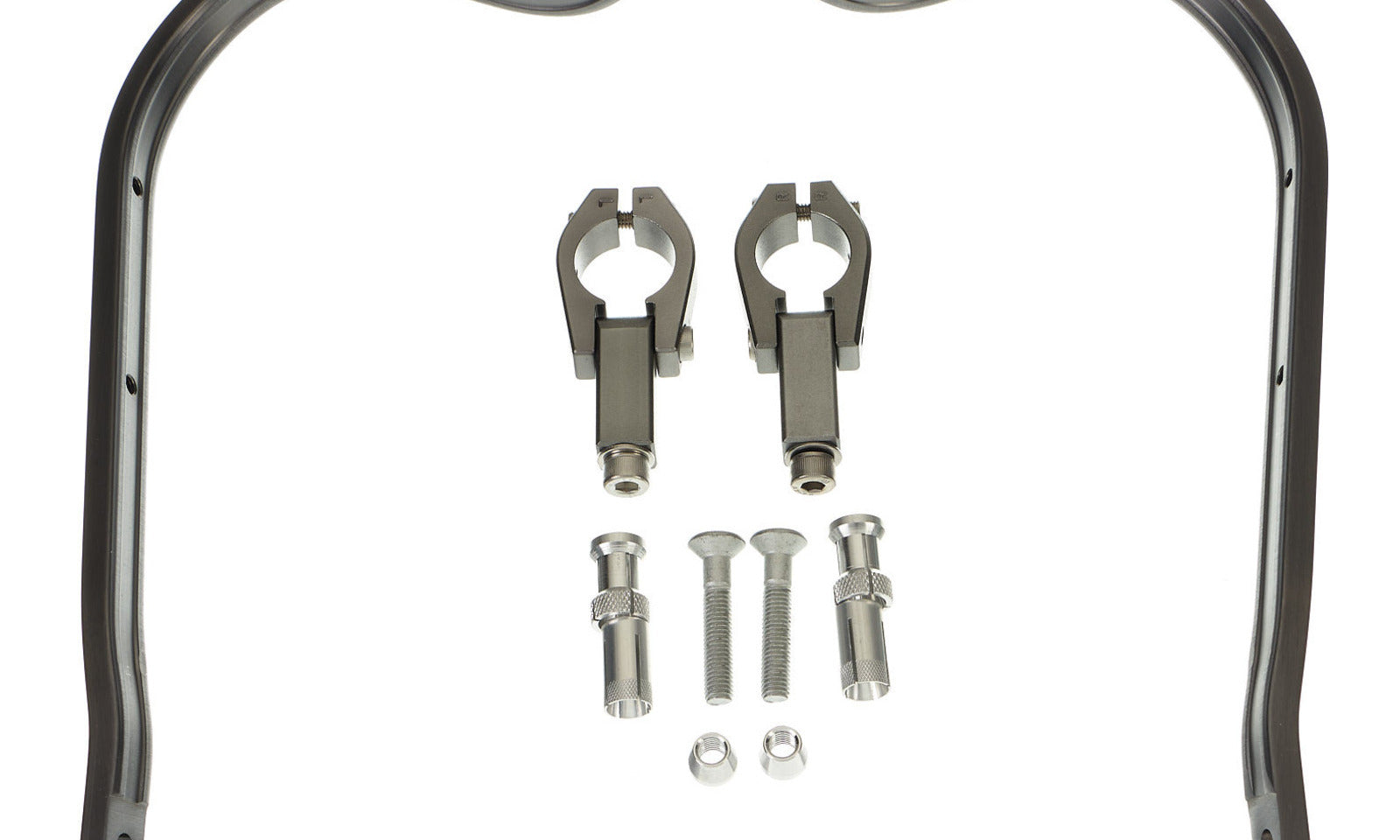 Zeta Armor Bended Hand Guard for 28.6mm Bar - Titanium Colour