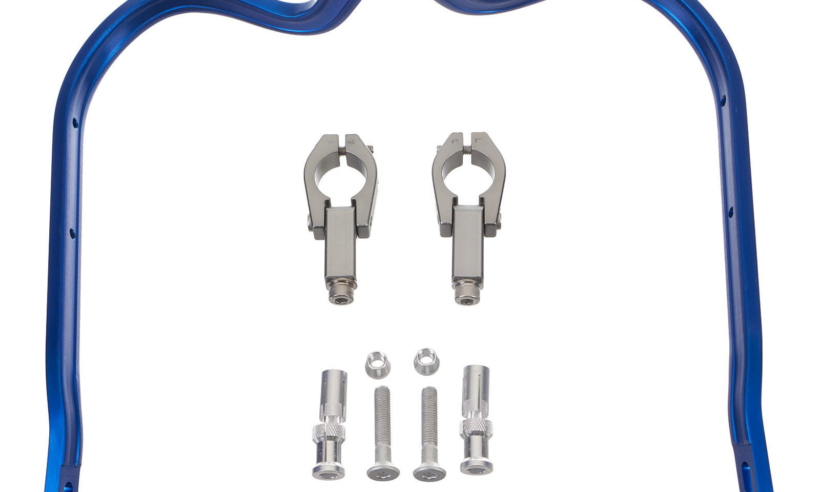 Zeta Armor Bended Hand Guard for 28.6mm Bar - Blue