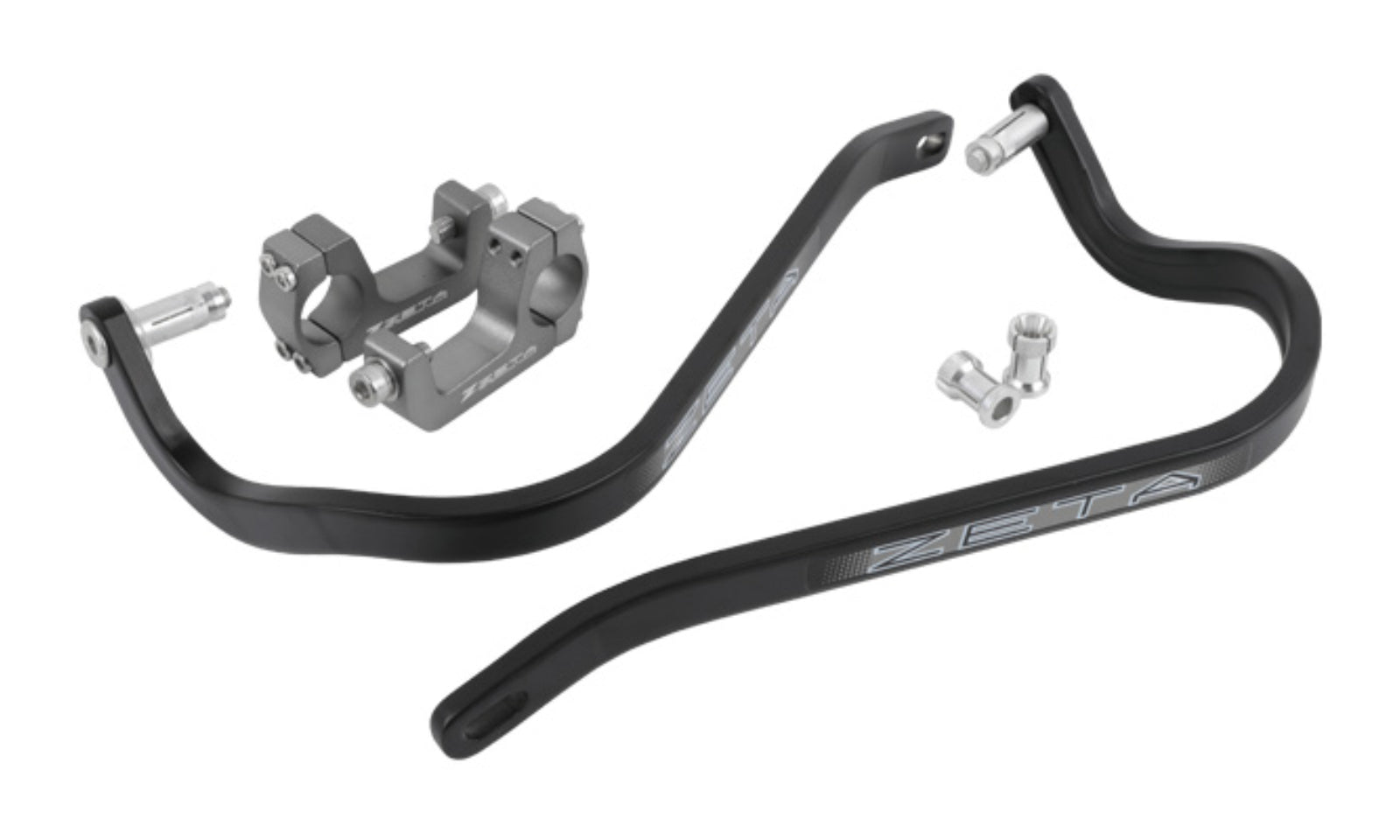 Zeta Armor Bended Hand Guard for 28.6mm Bar U-Clamp - Black
