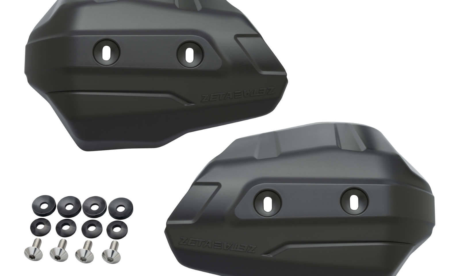 Zeta Adventure Armor Scudo Protectors - Black