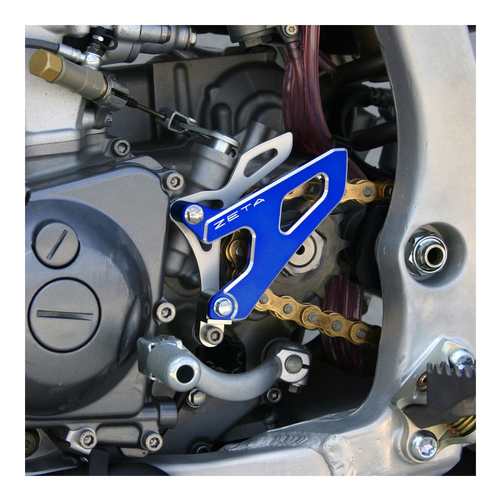 Zeta Drive Cover - Honda CRF250R (2004–2009), CR250R ('02-), Yamaha YZ125 (2006+