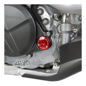 Zeta Engine Plugs - Honda CRF250R ('10–'17), CRF450R/X, CRF150R - Red