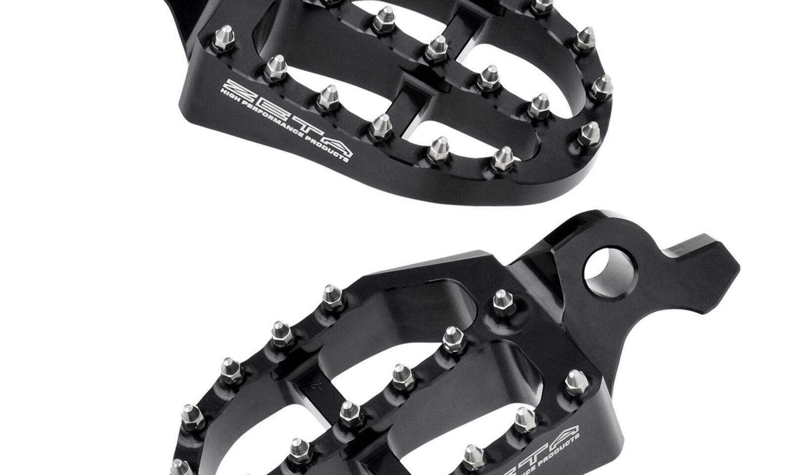 Zeta Aluminium Footpegs YZ '23- Black