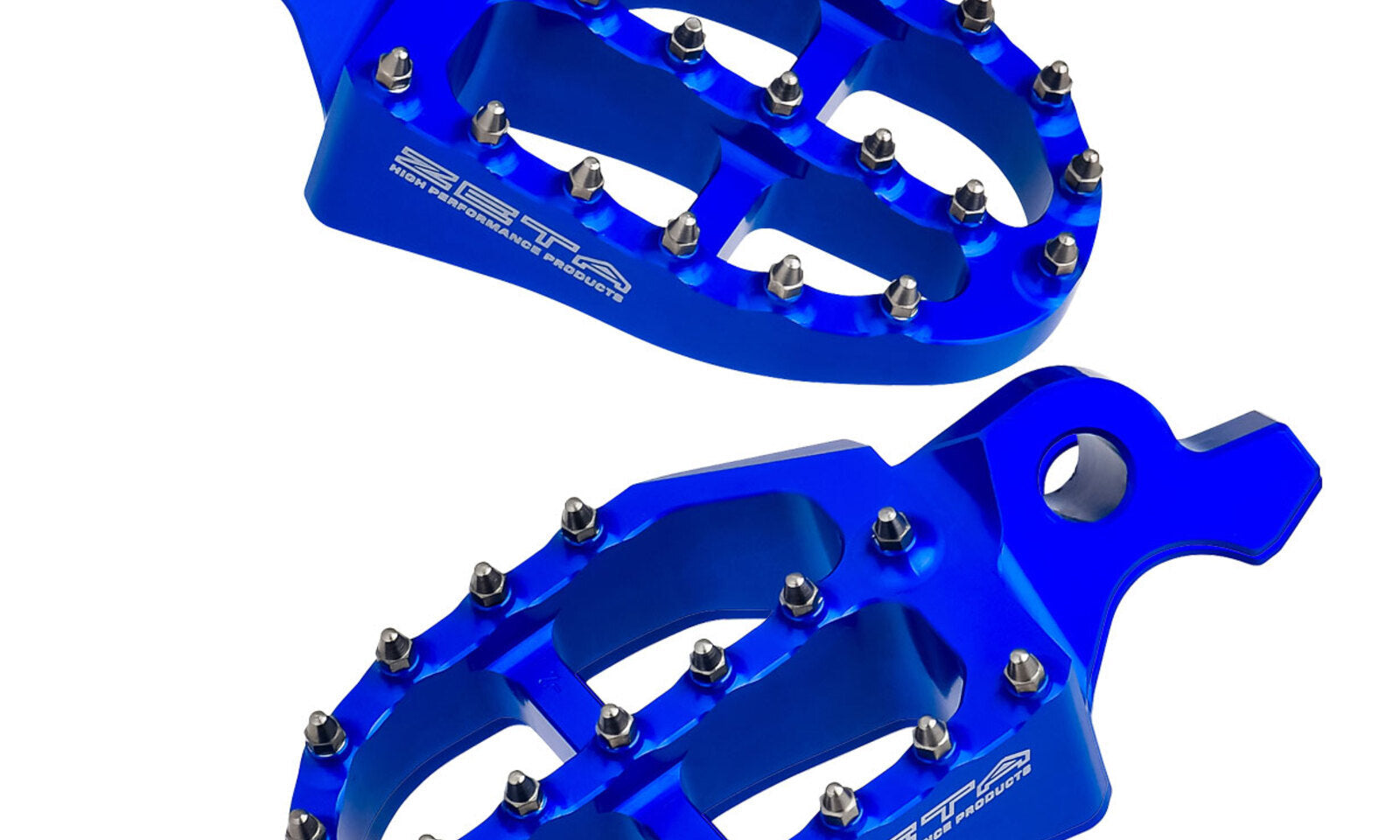 Zeta Aluminium Footpegs YZ '23- Blue
