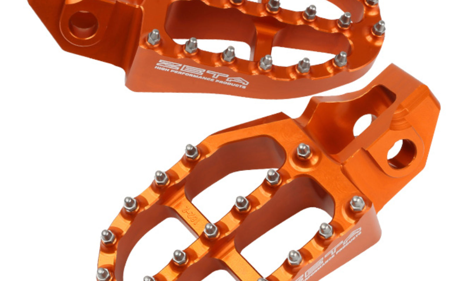 Zeta Aluminium Footpegs KTM SX '16- Orange