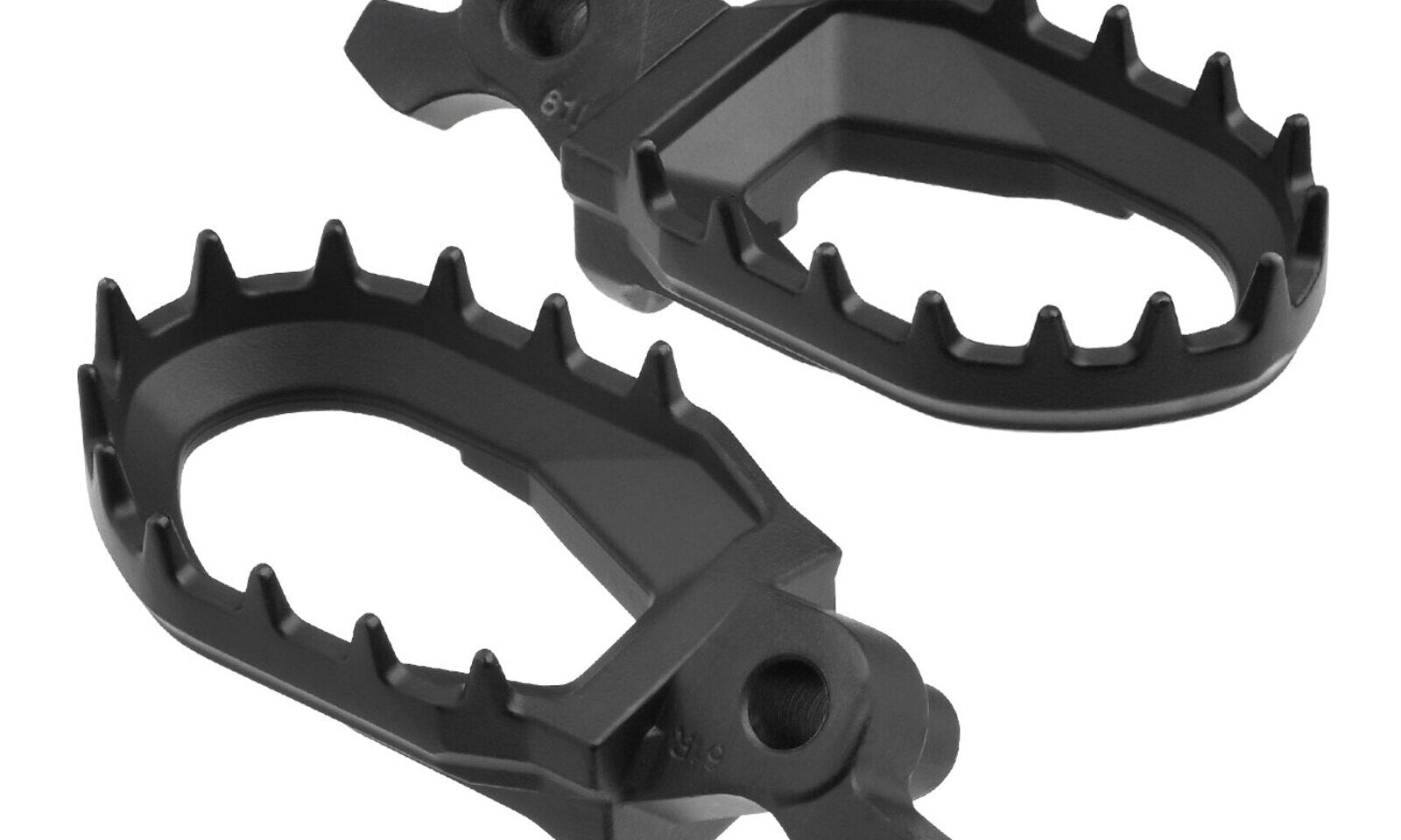 Zeta Max Foot Pegs YZ - Black
