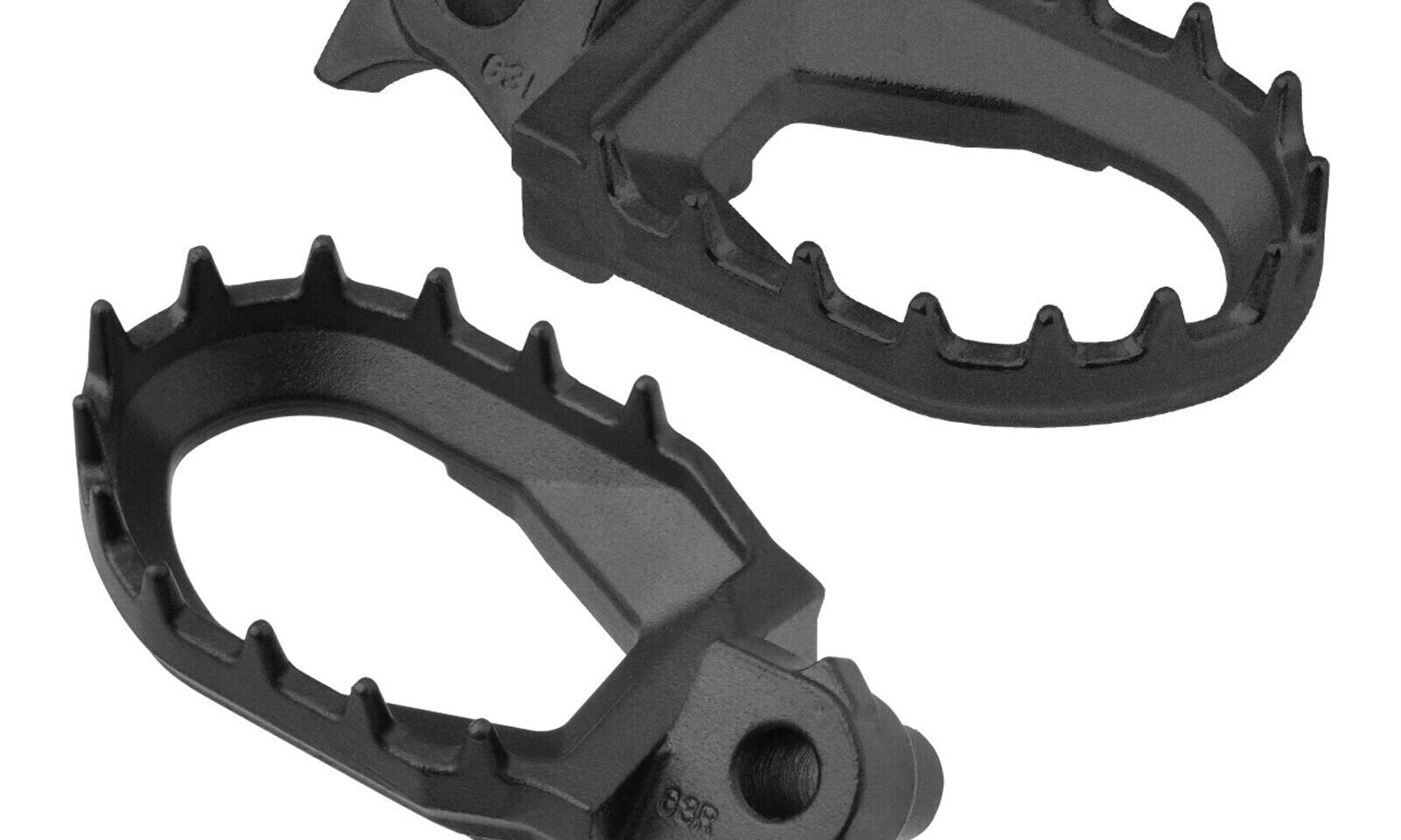 Zeta Max Foot Pegs 2-Stroke Yamaha YZ - Black
