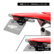 Zeta LED Line Tail Light Holder Kit - Red Lens - Honda CRF450L (-19-), CRF450RL