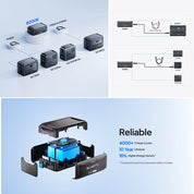 BLUETTI B300K EXPANSION BATTERY & USB/12VDC POWER STATION | 2765WH