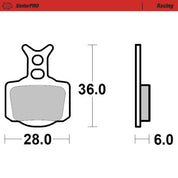 BRAKE PADS FRONT AND REAR MOTO MASTER PRO SINTERED GAS GAS HUSQVARNA KTM