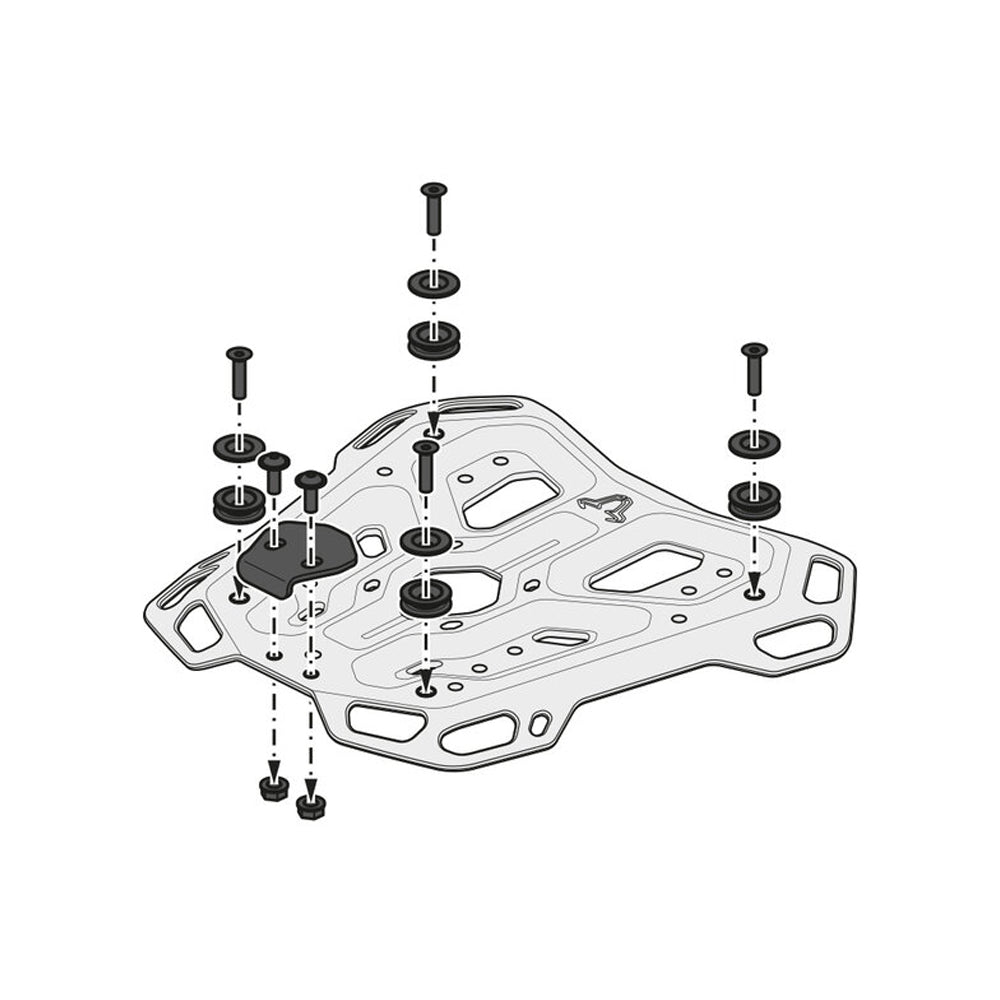 REAR CARRIER SW MOTECH ADVENTURE RACK KTM SUPER ADVENTURE