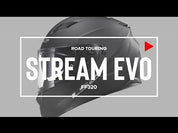 LS2 FF320 Stream Evo Loop Helmet - Black / Red