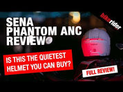 Sena Phantom ANC Smart Helmet with Mesh Comms - Gloss Black
