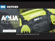 Oxford Roll Bag Aqua T70 - Black / Grey