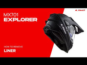LS2 MX701C Explorer Carbon Frontier - Blue / Black 06