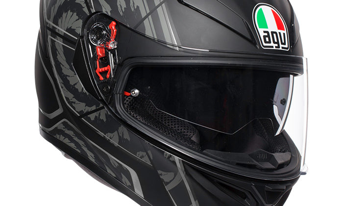 AGV K-5 S Tornado Black Silver