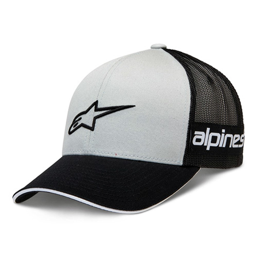Alpinestars Back Straight Hat Silver/Black