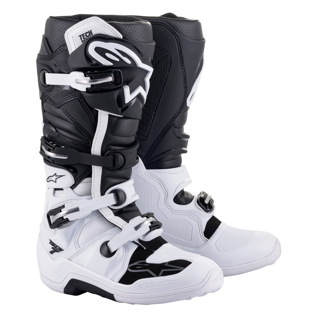 Alpinestars Tech-7 MX Boots White/Black