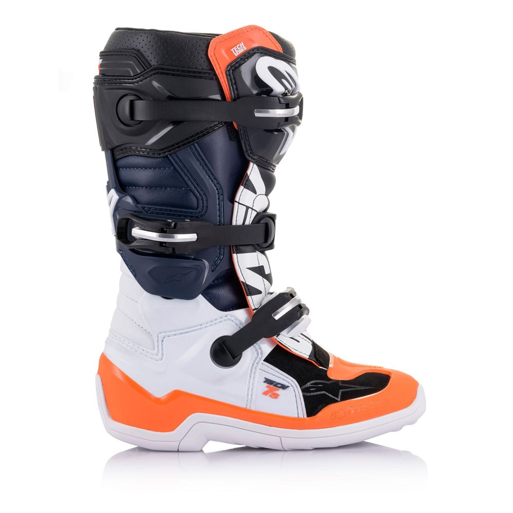 Alpinestars Tech-7S MX Boots Black/Orange