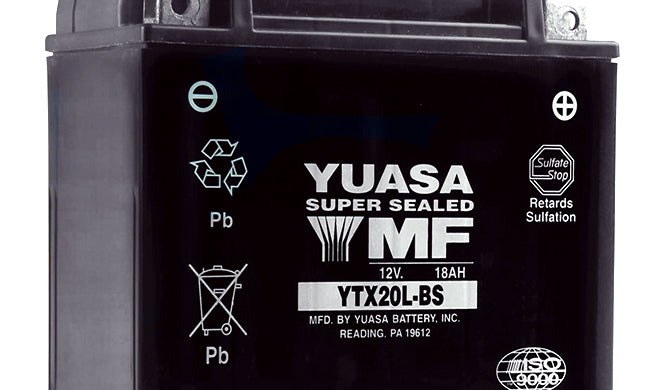 YUASA YTX20LBS - Factory Activated