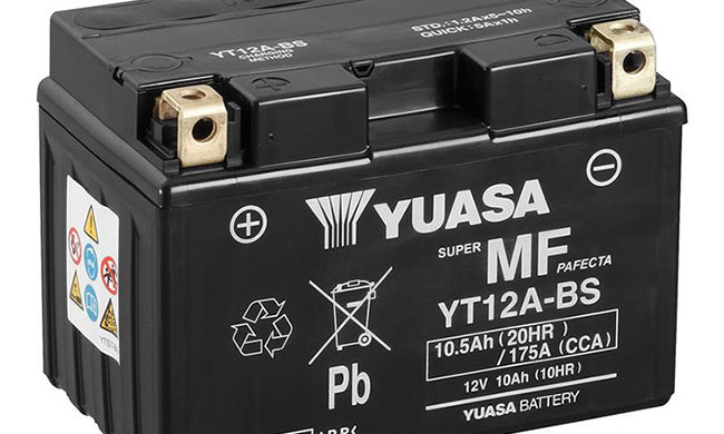 YUASA YT12ABS Factory Activated