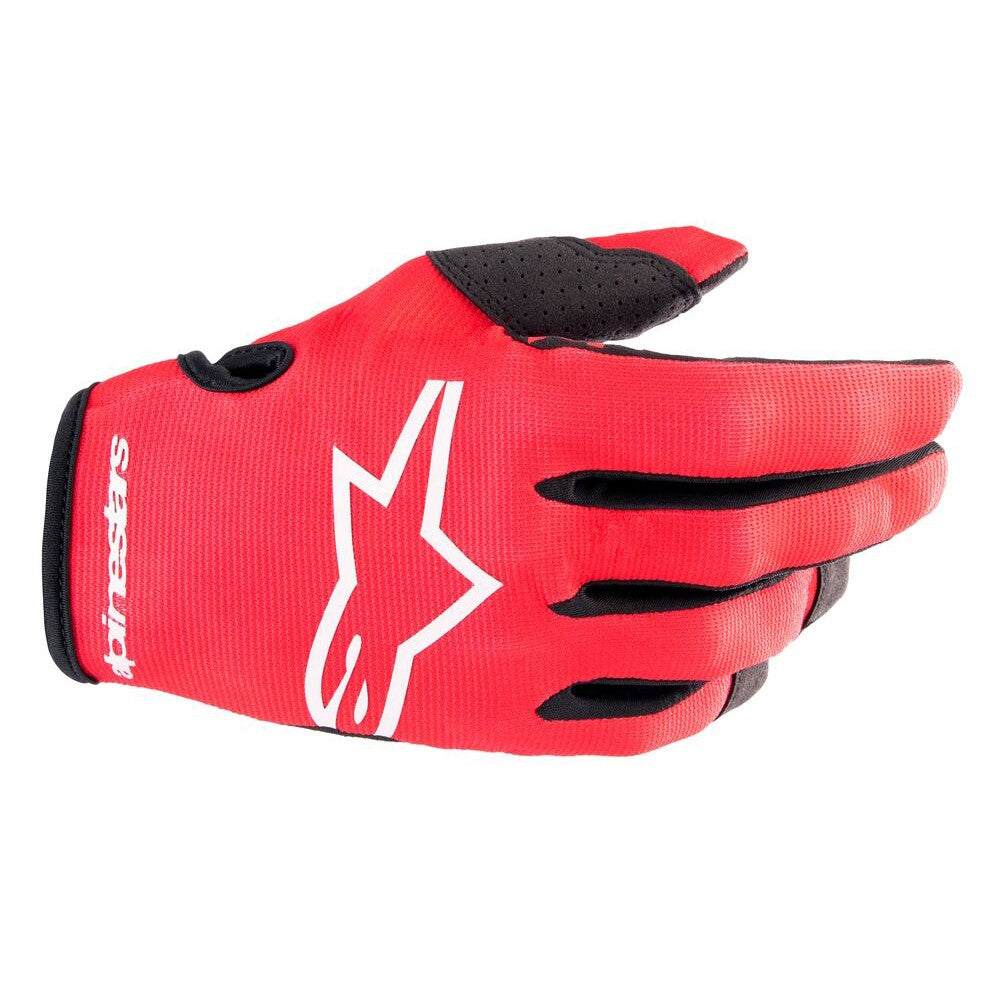 Alpinestars Youth Radar Gloves Red/White