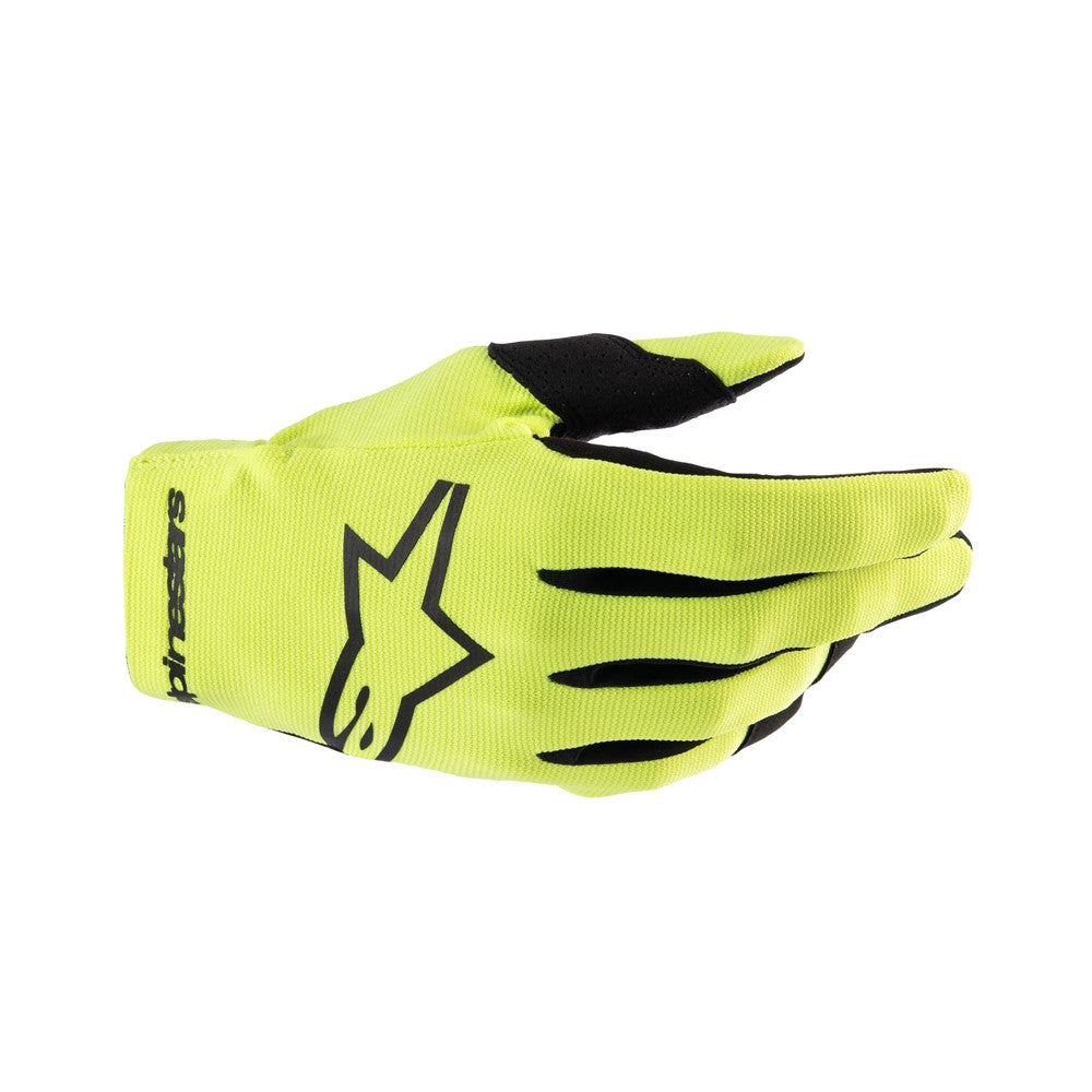 Alpinestars Youth Radar Gloves Yellow