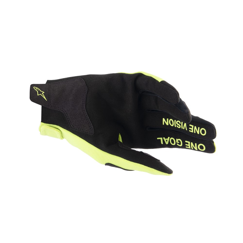 Alpinestars Youth Radar Gloves Yellow