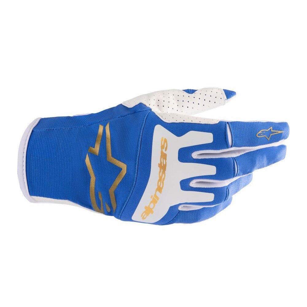 Alpinestars Techstar Gloves UCLA Blue/Gold