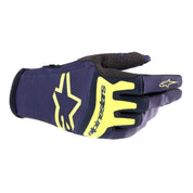Alpinestars Techstar Gloves Navy/Yellow