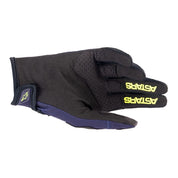 Alpinestars Techstar Gloves Navy/Yellow