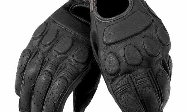 Dainese goatskin Blackjack leather gloves