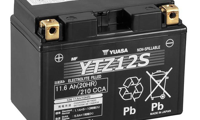 YUASA YTZ12S Factory Sealed