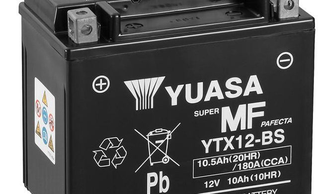 YUASA YTX12BS - Factory Activated