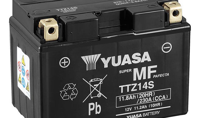 YUASA TTZ14S Factory Activated