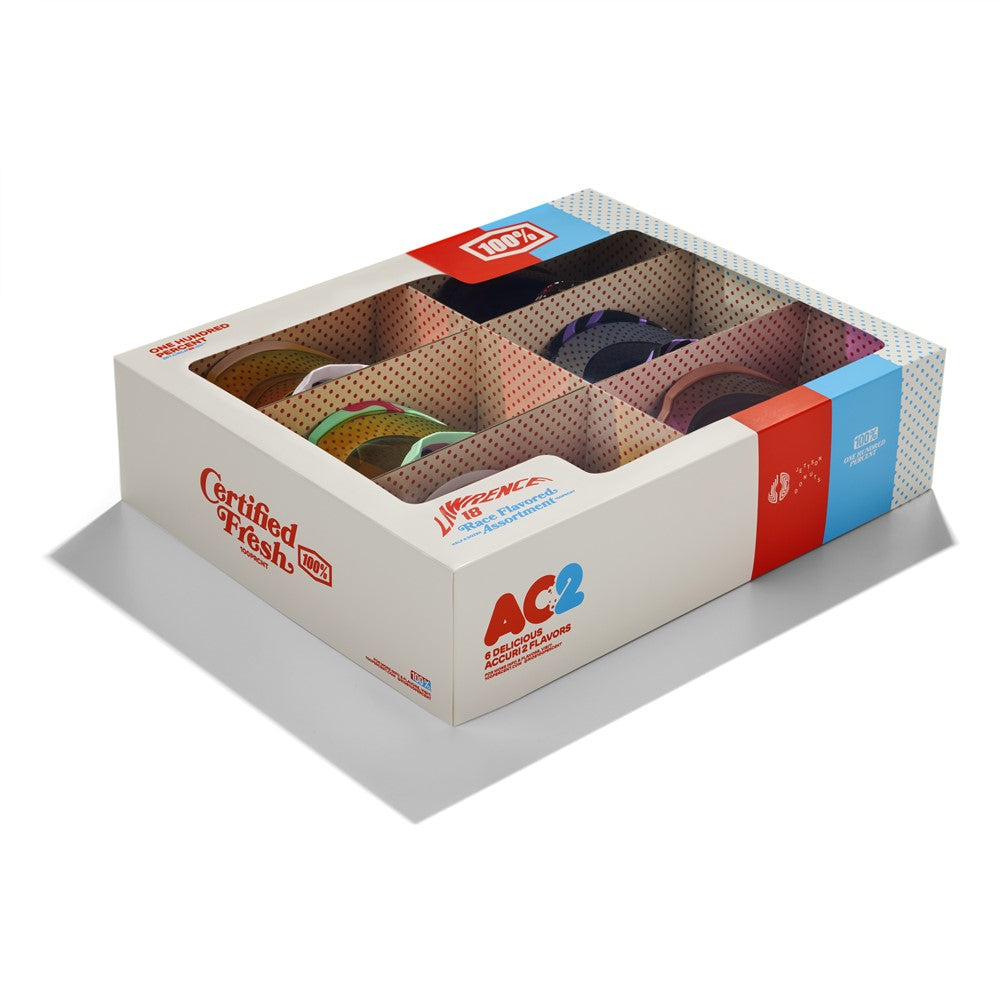 100% Accuri 2 Donut Goggle 6-Pack