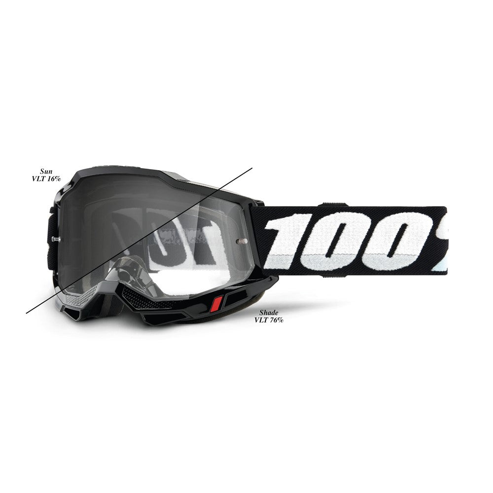 100% Accuri 2 Woods Goggle Black