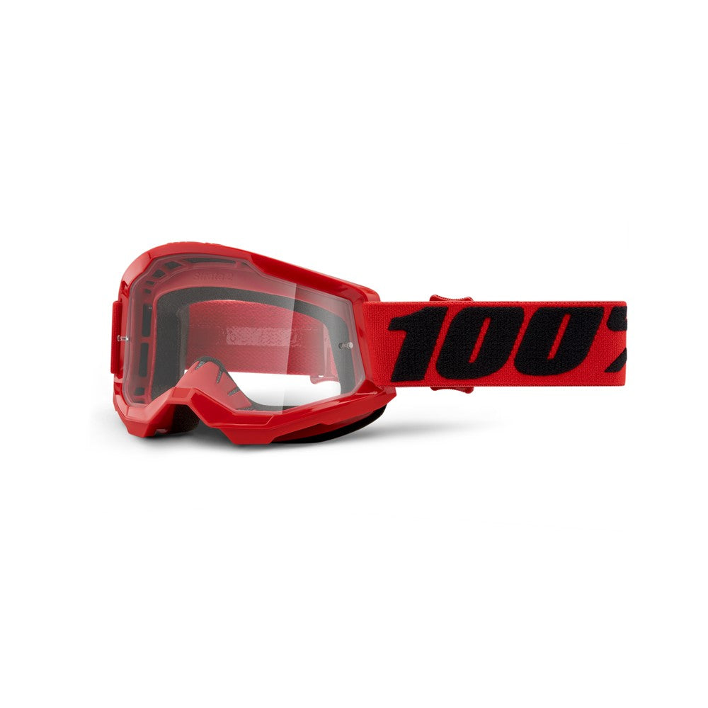 100% Strata 2 Youth Goggle Red