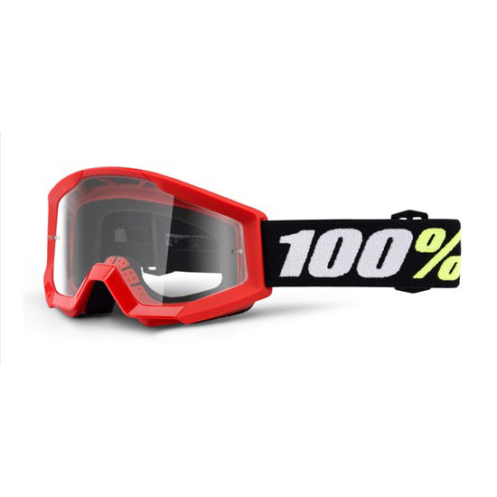 100% Strata Mini Goggle Red