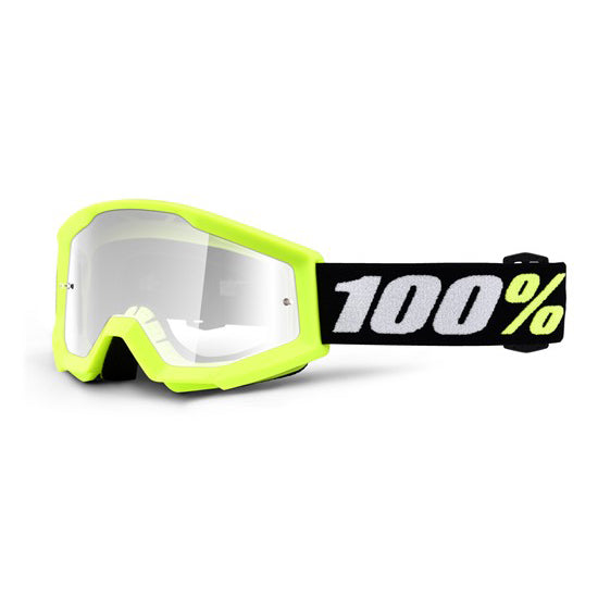 100% Strata Mini Goggle Yellow