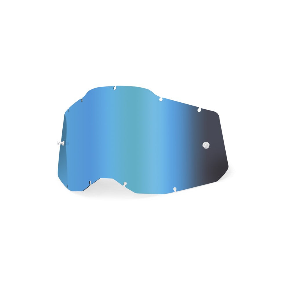 100% AC2/ST2 Youth Lens Mirror Blue