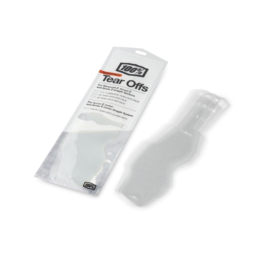 100% AC2/ST2 Yth Standard Tear Offs