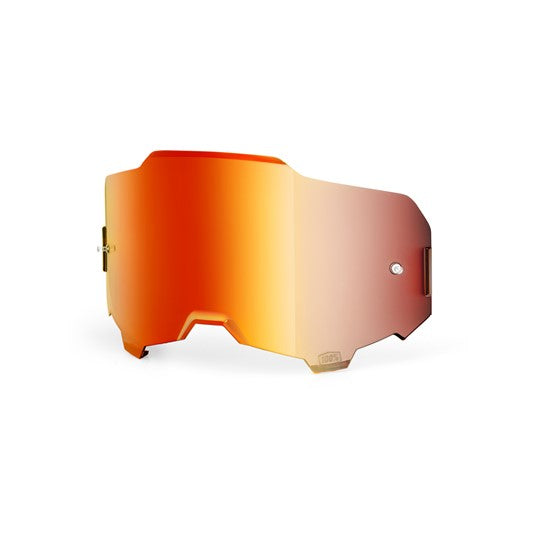 100% Armega Goggle Lens Red Mirror