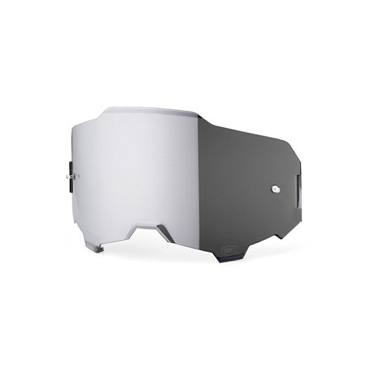 100% Armega Goggle Lens Silver