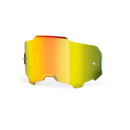 100% Armega Goggle Lens Gold Mirror