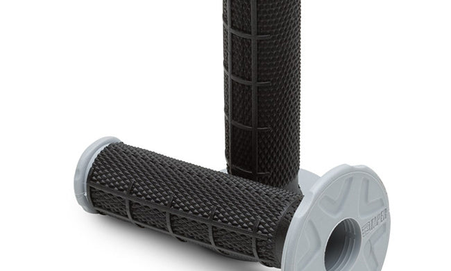 MX Dual Density Grips - Half-Waffle Black