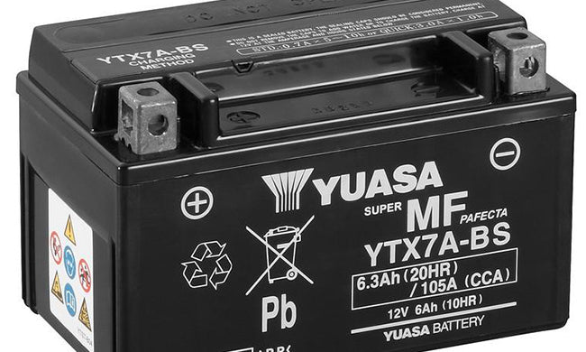 YUASA YTX7ABS - Factory Activated