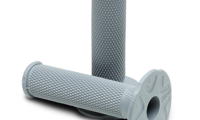 MX Single Density Grips - Full Diamond - Light-Gre