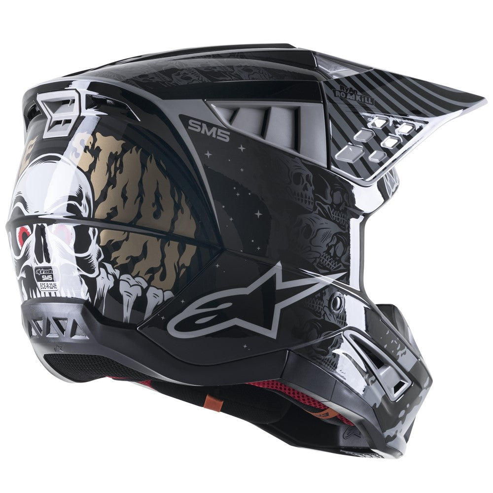 Alpinestars S-M5 Solar Flare Helmet
