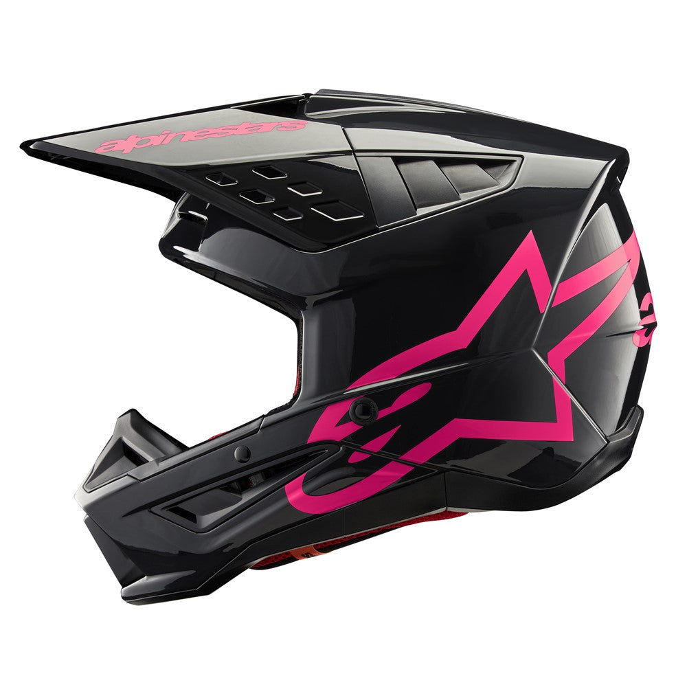 Alpinestars S-M5 Corp Helmet Black/Pink